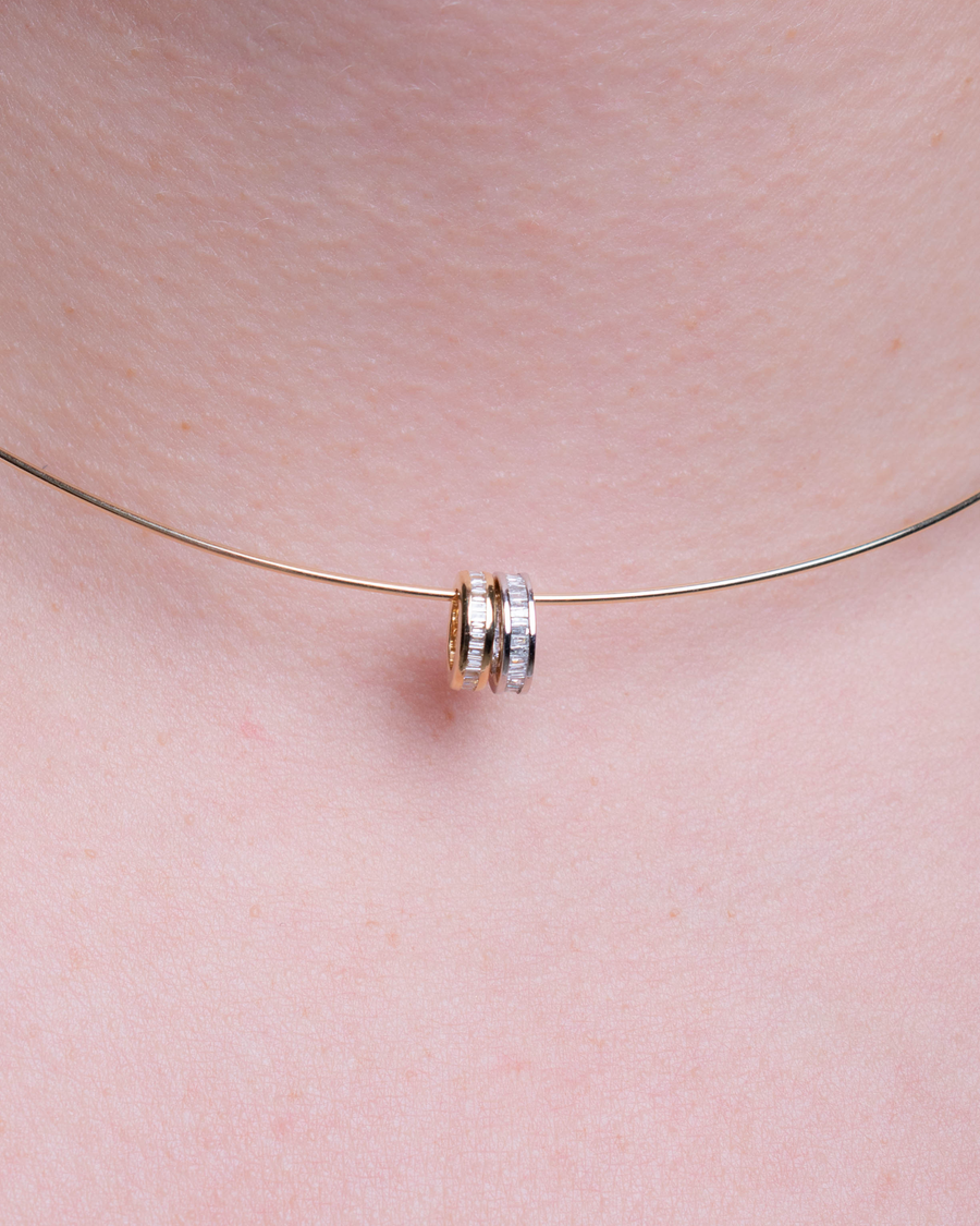 BAGUETTE DIAMOND CHARMS