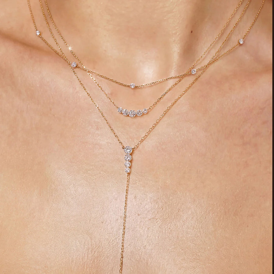 LARIAT INVISIBLE SET DIAMONDS
