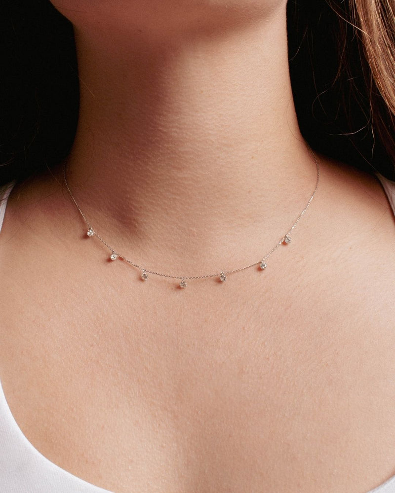 DIAMOND LASER DRILL NECKLACE