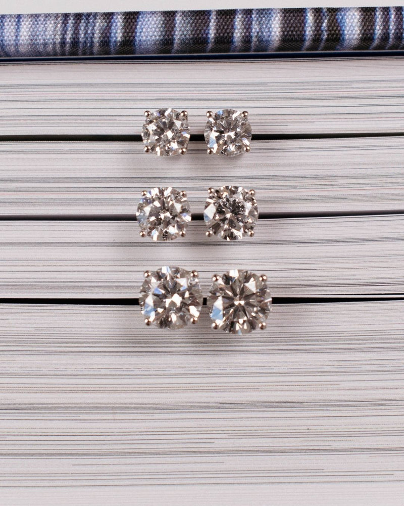 DIAMOND STUDS - LABORATORIO 2.00 Cts