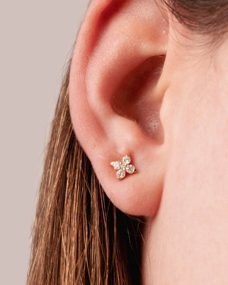 MORROCAN FLOWER STUDS
