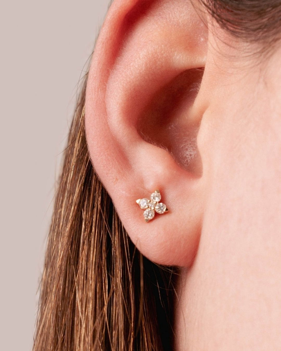 MORROCAN FLOWER STUDS