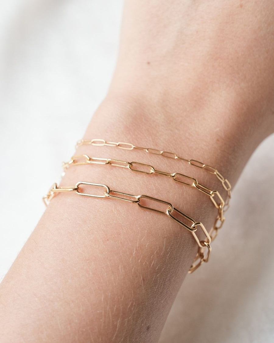 SMALL PAPERCLIP BRACELET