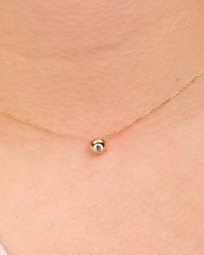 SOLITAIRE NECKLACE