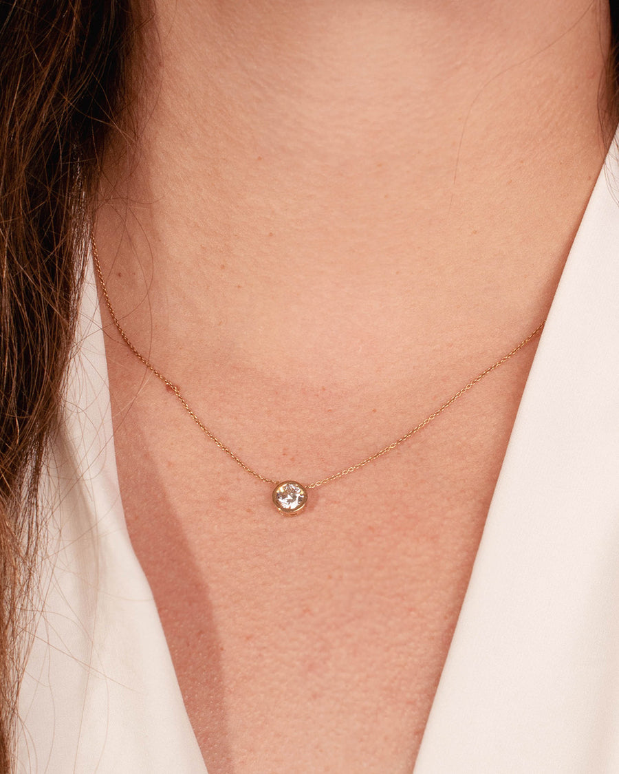 DIAMOND BEZEL PENDANT