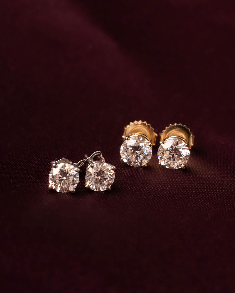 DIAMOND STUDS - NATURAL
