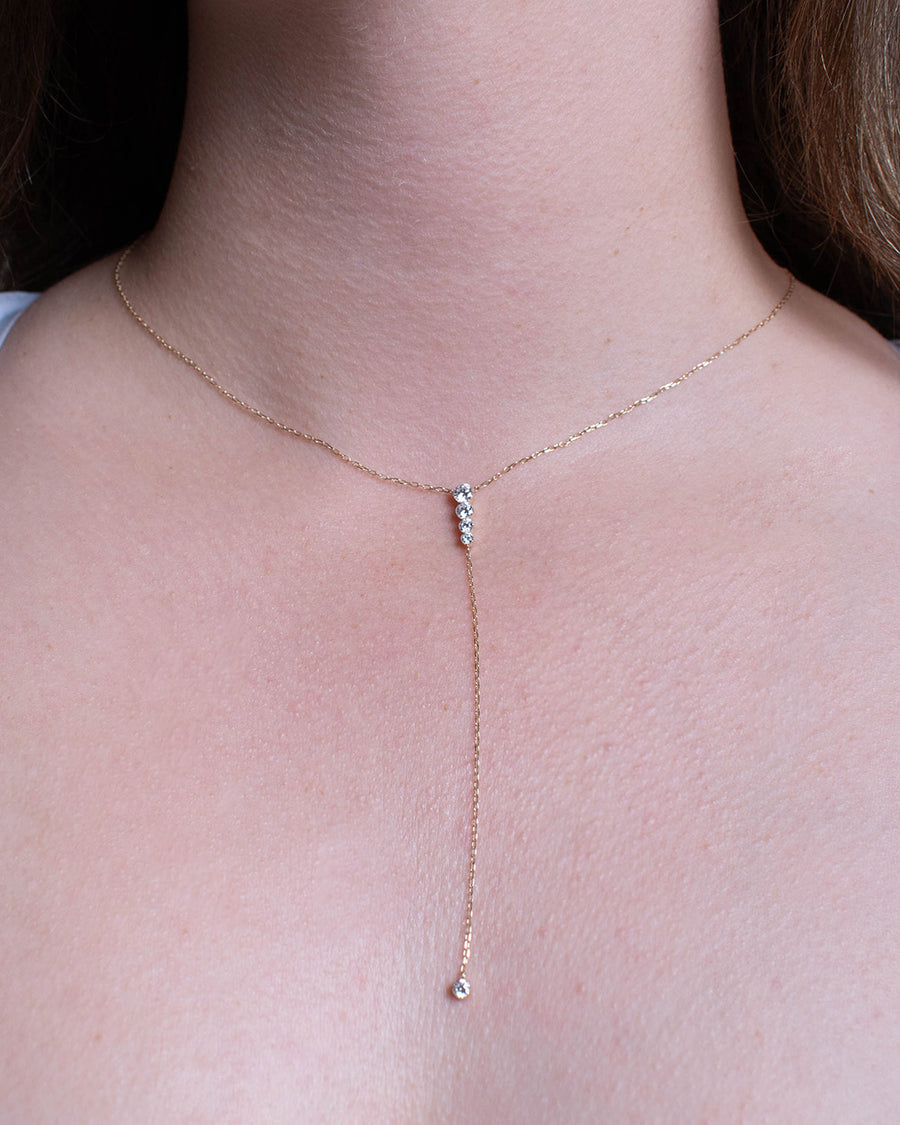 LARIAT INVISIBLE SET DIAMONDS