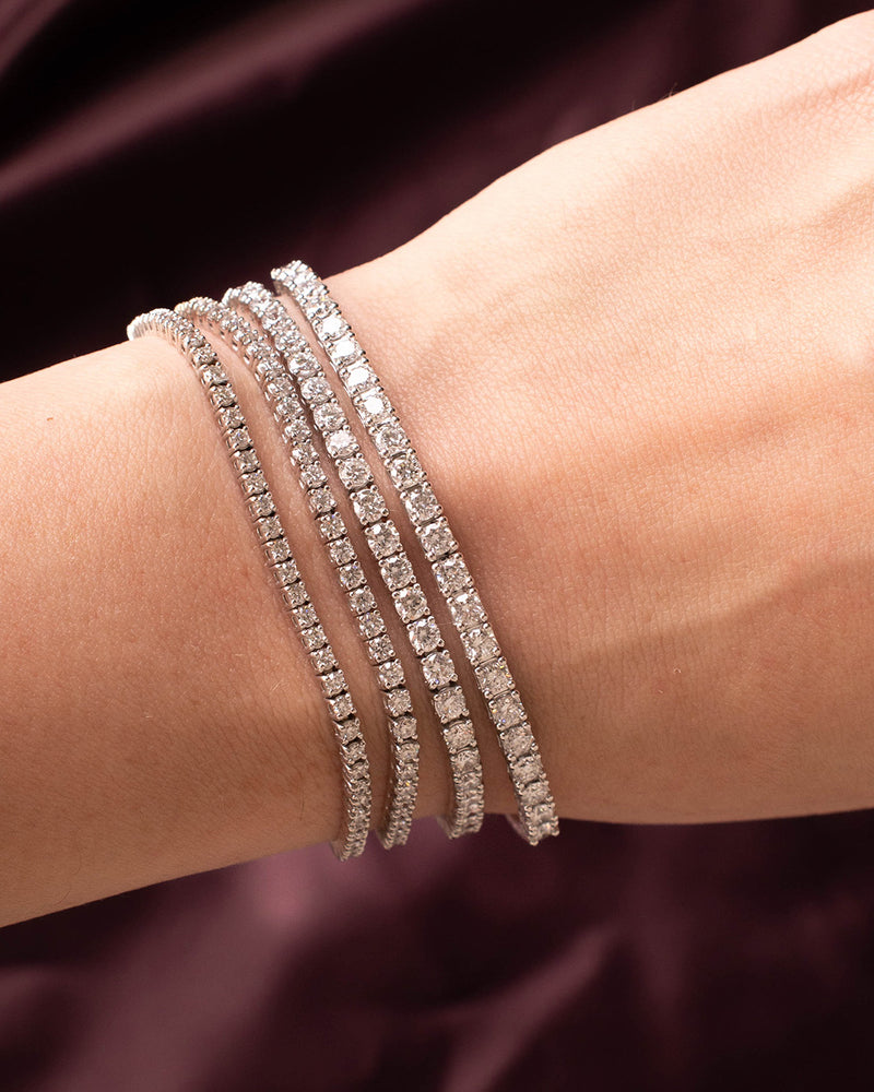 TENNIS BRACELET - DIAMANTES LABORATORIO 5 Cts.